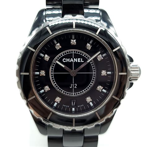 chanel j12 black ceramic watch price|chanel j12 white watch price.